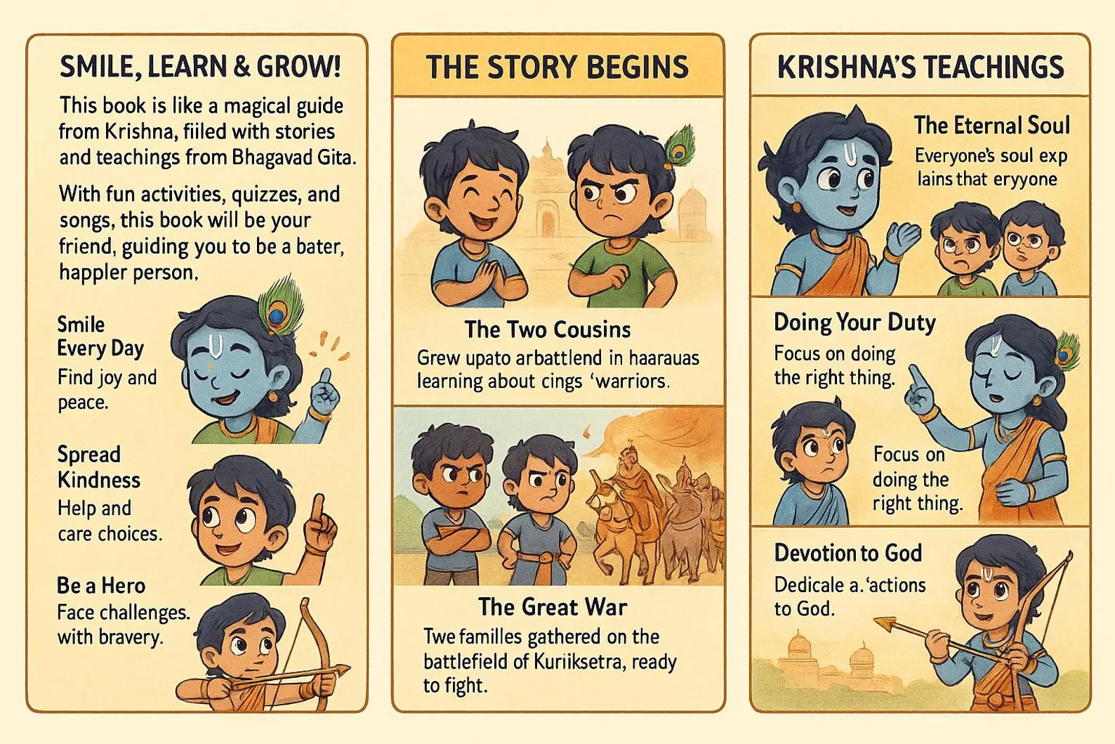 Bhagawat Gita For Kids - A Heart-Warming Collection of Stories | E-Book