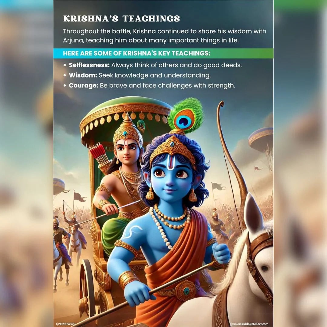Bhagawat Gita For Kids - A Heart-Warming Collection of Stories | E-Book